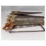 Group of Hand Saws