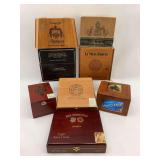 Assorted Decorative Cigar Boxes