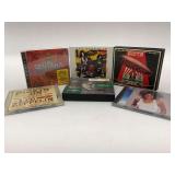 Mixed Lot of Rock and Pop CDs: Led Zeppelin, Santana, Neil Diamond, and Whitney Houston