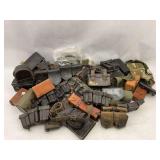Collection of Military and Equipment Pouches and Cases