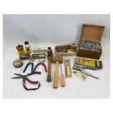 Large Assortment of Leatherworking Tools