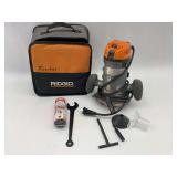 Ridgid R2911 Router with Accessories