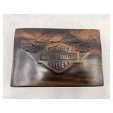 Harley Davidson Wooden Keepsake Box