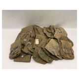 Lot of East German Rain Pattern Grenade Pouches