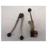 Lot of 2 Metal Strapping Tools