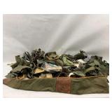 Large Lot of Military Web Gear and Pouches