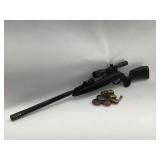Gamo Swarm Maxxim G2 .22 Caliber Air Rifle with Scope and Pellets