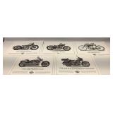 Harley-Davidson Cornerstone Collection Prints (1903-2003)