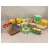 Colorful Assorted Tupperware Food Storage Container Lot