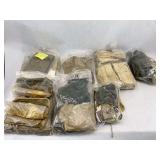 Assorted Canvas Military Pouches and Bags
