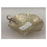 International Silver Company Ornate Pierced Footed Bonbon Dish