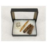 Engraved Bone and Wood Artifacts Collection