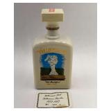 Yellowstone National Park Bourbon Whiskey Decanter 1872-1972 Limited Edition