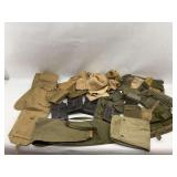 Military Surplus Lot of Various Bags and Pouches