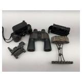 Binoculars, Bow Quiver, and Scope Mounts
