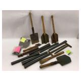 Military Surplus Lot: US Model 1879 Springfield Tool, Shovels, Entrenching Tools, and More