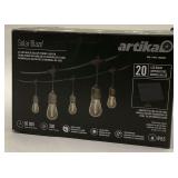 Artika Solar Blaze 20 LED Bulb Solar String Lights