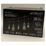 Artika Solar Blaze 20 LED Bulb String Lights