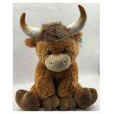 Jumbo Plush Cow by Hugfun, 35 Inches