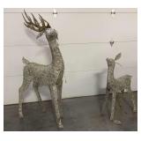 Lighted Deer Family Christmas Decoration