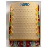 Plinko Game with Pegs and Score Markers