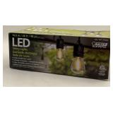 Feit Electric LED String Lights - 48 ft, 24 Bulbs + 2 Spares - New