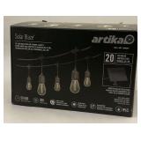 Artika Solar Blaze 20 LED Bulb String Lights