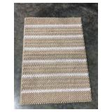24x36 Area Rug with Stripes