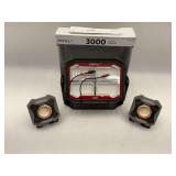 Duracell and Infinity X1 LED Work Lights