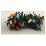 Sylvania Stay-Lit LED C9 Christmas Lights, 2 Sets of 50