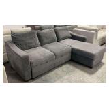 Gray Sectional Sofa with Chaise & Storage