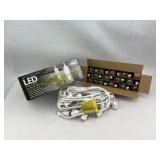 FEIT Electric 48 ft LED String Lights with Bulbs