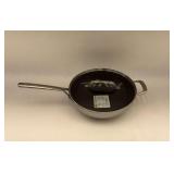 Green Pan GP5 Vista 12-inch Stainless Steel Wok with Lid