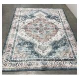 Wyatt & Ash Machine Washable Area Rug - 5ft 3in x 7ft 5in
