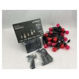 Artika Solar Blaze 20 LED Bulb String Lights - Red