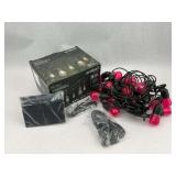 Artika Solar Blaze 20 LED Bulb String Lights (OUT-BZSO-C2BL) - Matte Black