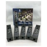 Tommy Bahama LED Solar Bollard Lights - 5 Pack