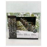 Tommy Bahama LED Solar Bollard Lights - 5 Pack