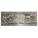 Extra-Large Floral Kitchen Runner - 20 x 60 Inches