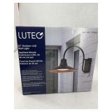 LUTEC 12" Outdoor LED Wall Light