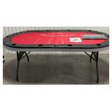 Pai Gow Poker Table with Multi-Color LED Lights