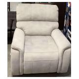 Light Gray Recliner Armchair