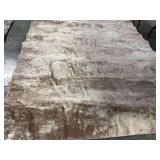 Carmel Collection Beige Area Rug 7ft 6in x 10ft