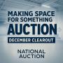 Making Space for Something BIG: December 11th Clearout Auction