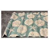 Naples Indoor/Outdoor Area Rug with Sand Dollar and Starfish Pattern