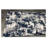 Thomasville Bali Area Rug Garda Blue Gray Polyester 7 ft 10in x 10ft
