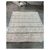 Rio Potala Ivory Beige Rug, 104x120 inches