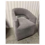 Upholstered Tub Chair - 25x24x32 Inches