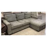 Two-Piece Sectional Sofa with Storage