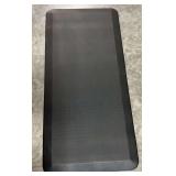 Black Memory Foam Mat - 20x42 Inches